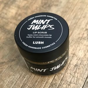 Brand new LUSH Mint Julips lip scrub